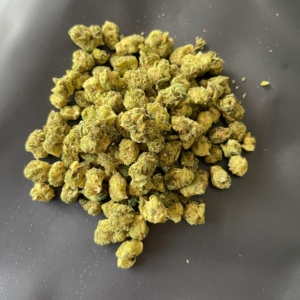 MyStache Lazer Bomb SMALLS – Hybrid THCA Flower 22.57%